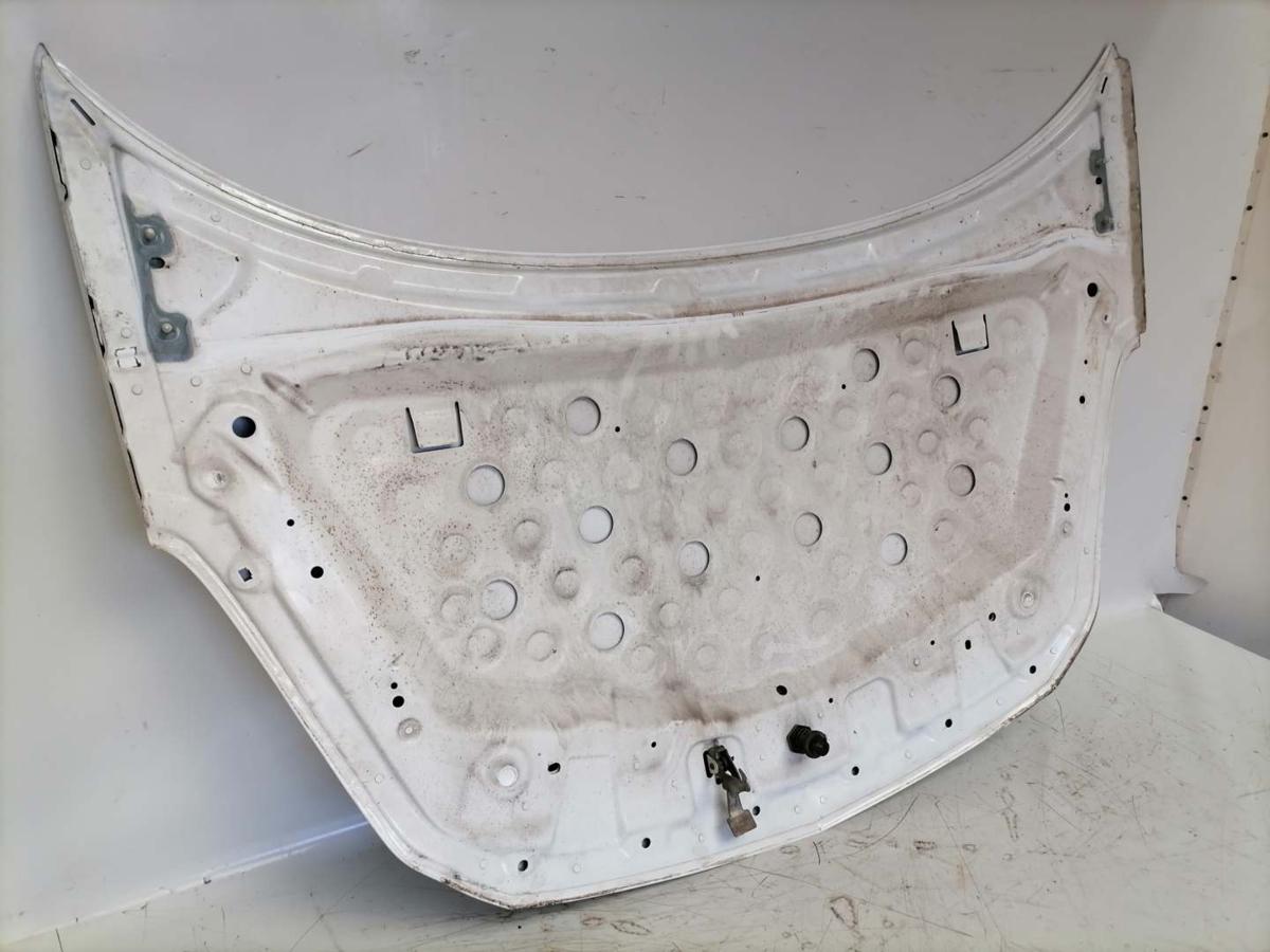 Opel Corsa D original Motorhaube Z474 Casablancaweiß BJ09